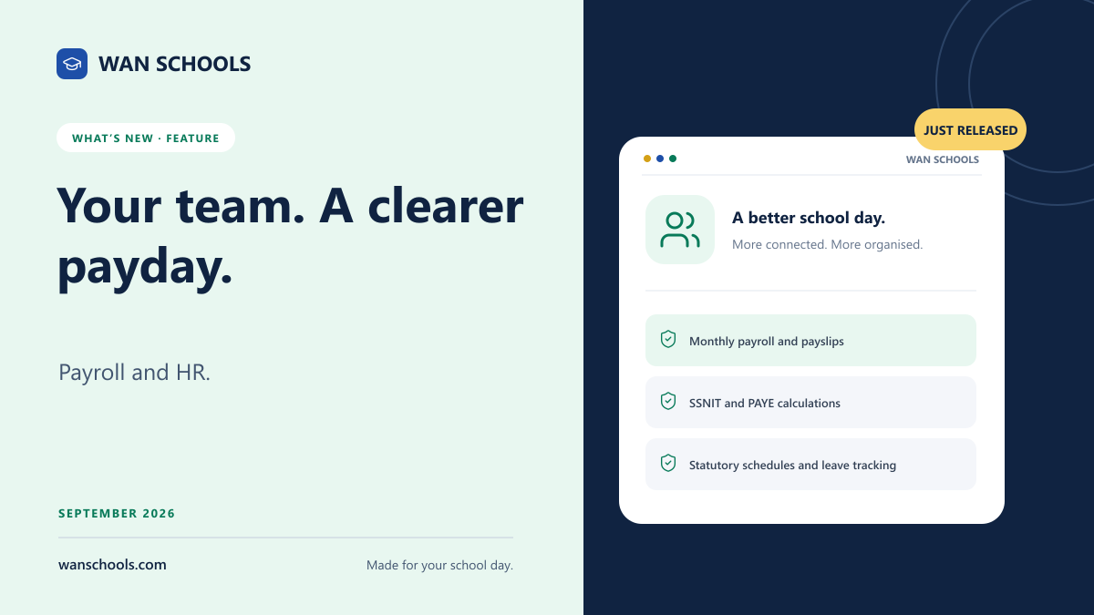 A more organised payday for your school team